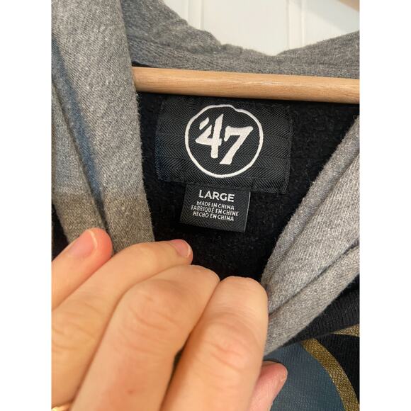 Vegas Golden Knights Hoodie Women’s Size Large VGK 47 Brand Pullover NHL - Picture 4 of 5